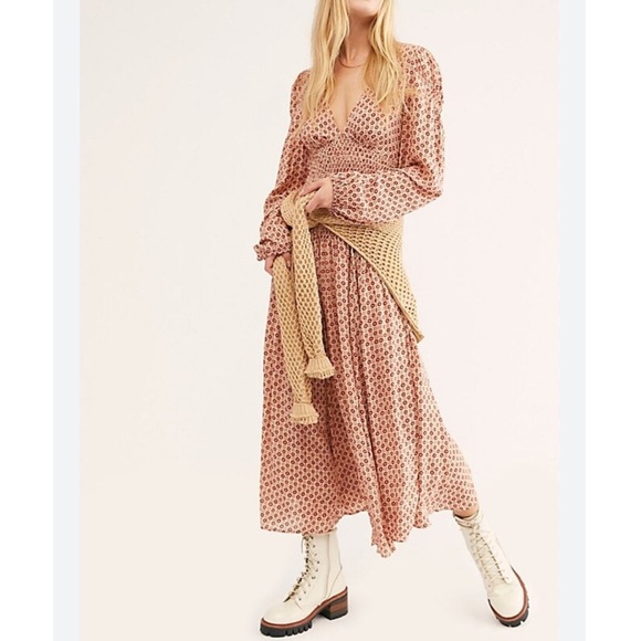 Free People Dresses & Skirts - Free People Indigo Child Midi Dress